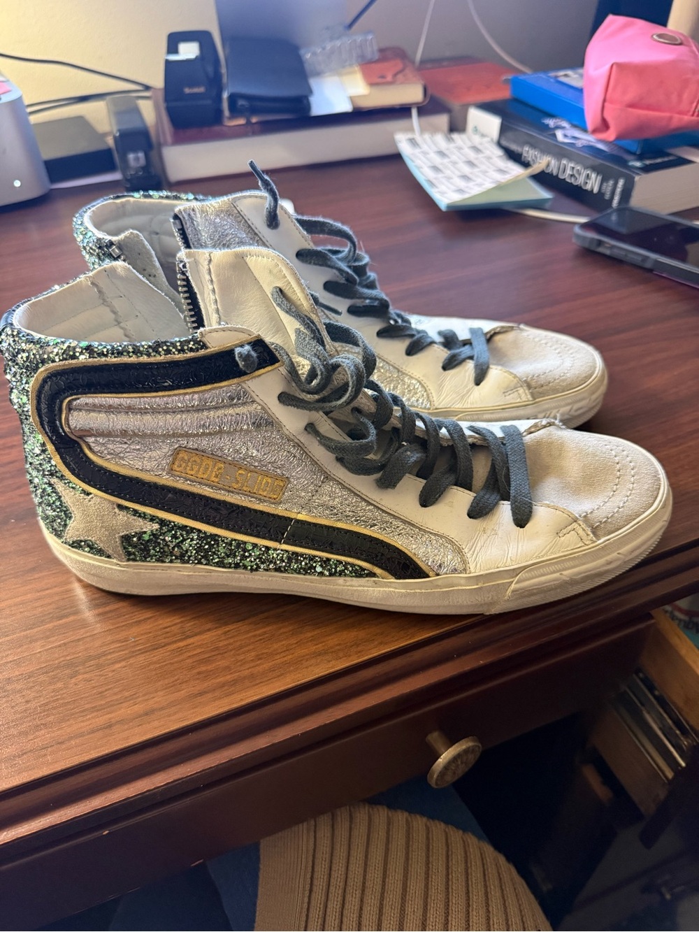 Golden Goose slide high-top sneakers